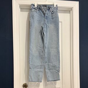 wild fable Light Blue Straight-Leg Jeans